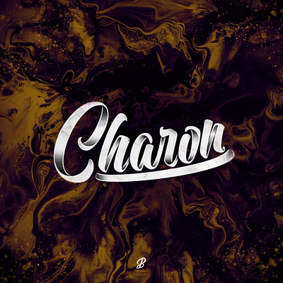 Charon art brush brushlettering brushpen concept design handlettering lettering type typography