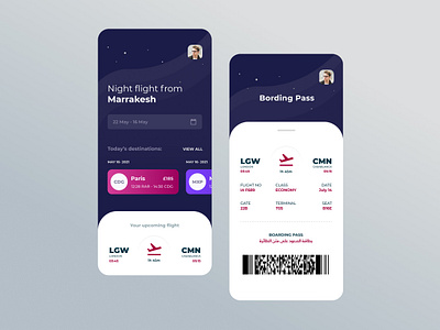 Booking app concept boarding pass boarding pass ui clean design design design concept interface interface design minimal design mobile design ui ui design ui design challenge visual visual design visual designs