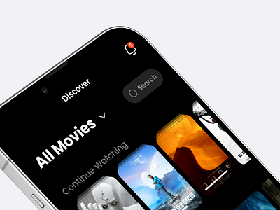 Movie hub - case study app appdesign application appui branding case study clean film ios minimal mobile mobile app movie movie app ui uidesign uiux user inteface ux