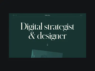 Stefan Oury - Portfolio design layout minimal portfolio typography ui ux web web design webdesign webflow website