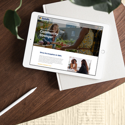 VestedIn Web Design branding design jillstclair jillstclaircreative ui ux web design webdesign website website design