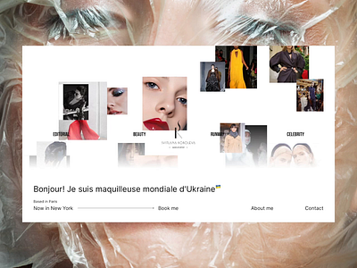 Fashion Hero main Portfolio. Beauty make up. Gallery. Parallax. animation beauty clean design fashion gallery grid hero hover lux luxury main minimal parallax portfolio slider ui ux webdesign website