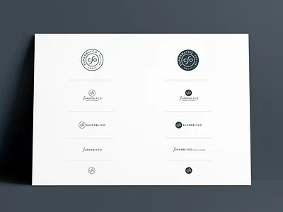 SuperblyCo Logo Sheet Designed by The Logo Smith