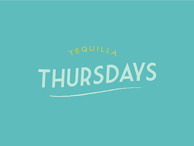 Tequila Thursdays - Logo Design adobe illustrator branding branding agency branding and identity branding concept branding design design designs font font design icon illustration logo logodesign logotype typogaphy typography visual design visual identity