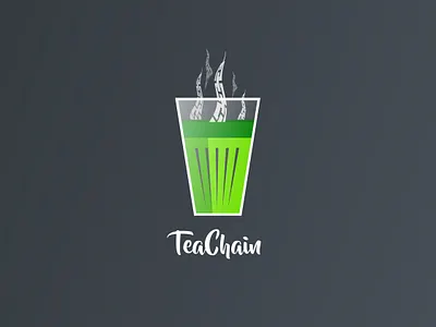 Concept Logo Design for TeaChain design illustrator logo