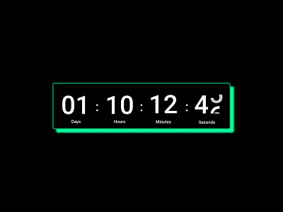 Daily UI Day 14-Countdown Timer countdown timer daily 100 challenge daily ui 14 dailyui dailyuichallenge design ui user experience