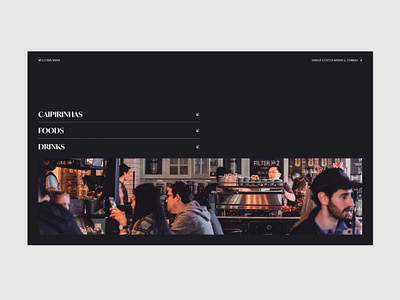 Coffee shop home page coffee coffee shop design home page minimal online menu ui ux web