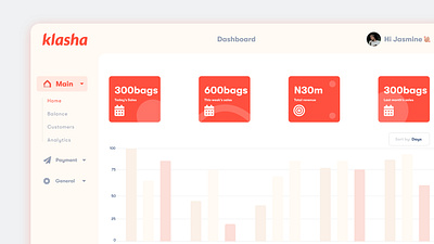 Klasha Dashboard consumer currencies dashboard fintech general klasha payment redesign redesign concept