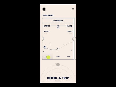 Space Travel animation app figma mobile space travel ui ux