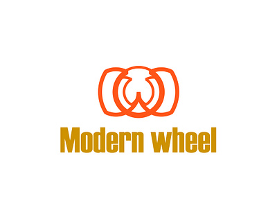 modern wheel logo adobe illustrator branding convert raster to vector design graphic design logo logodaily logodesign logotype minimal redesign typography