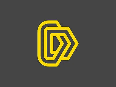 D Letterform 2d boost branding d design flat font icon letter letterform letters lines logo logotype minimalistic monogram negative space type typography vector