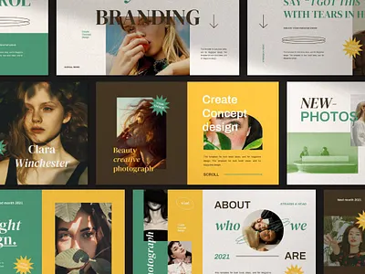 New Hype Presentation Template clean colorful company corporate google slides keynote modern multipurpose multipurpose template photography pitch deck portfolio powerpoint presentation studio template unique web design web development website