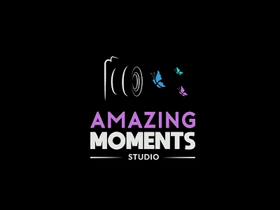 Amazing Moments Studio branding design illustration logo