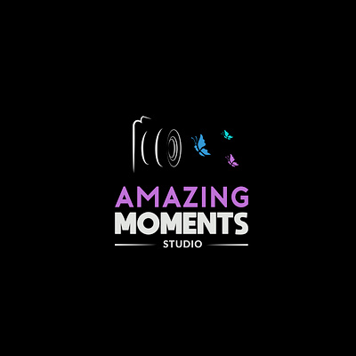 Amazing Moments Studio branding design illustration logo