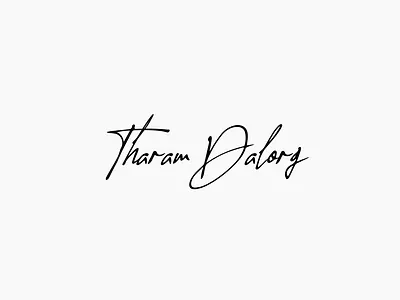 tharam branding design illustration logo