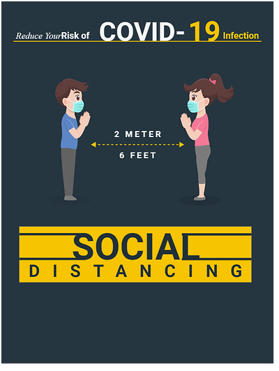 Social Distancing app design appypie behance covid19 design illustration illustrator mobile socialdistancing