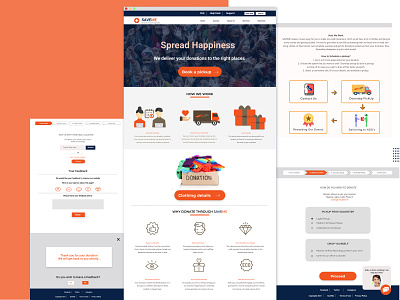 Cloth Donation Website Application app branding cloth clothing brand clothing company clothing design donate donation donation app donations help helping logo ui ux web website