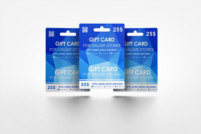 Hanging Gift Card Mock-up card card mockup cardholder coupon discount card display gift hanged hanging mockup reward card sony store voucher