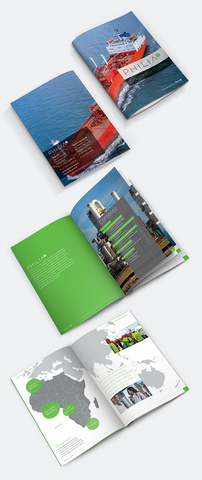 Philia SA Corporate Brochure branding corporate design