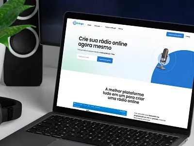 Brlogic New Website audio radio site startup startup website streaming ui ux webdesign webflow website website design