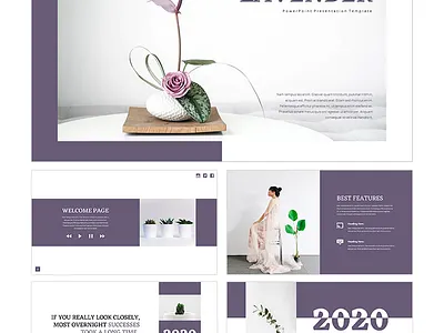 Lavender Minimal PowerPoint Template branding business presentation corporate powerpoint corporate presentation pitch deck pitch deck design powerpoint design powerpoint presentation powerpoint template powerpoint templates