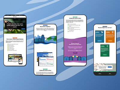 Homepage (Mobile) Redesign - Akoviyat design designinspiration home homepage homepage design mobile mobile design ui uidesign uiux user interface user interface design ux ux design uxdesign uxui website website design