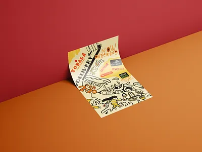 Tortas Tobalá Flyer flyer design illustration ipad pro art procreate art