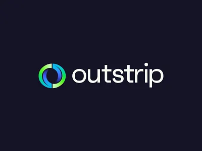 Outstrip Logo Design bank brand branding coin crypto design finance fintech icon invest investment logo logodesign loop minimal o letter outstrip pay payment wallet