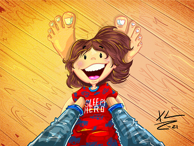 Memories for my son cartoon illustration cartoons childrens illustration illustration illustrations procreate