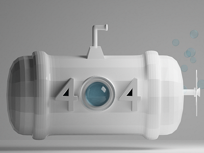 404 Error art blender3d blender3dart blendercycles design digital illustration graphic design illustration illustrator minimal ui vector
