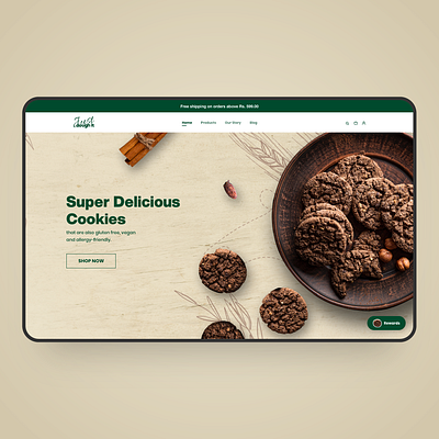 Cookie Store Design. design ui ui design uiinspiration uiux ux web