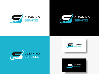 Cleaning Services art cleaning cleaning service cleaning service logo design graphic design inspiration logo logo concept logo design logo new logotype minimal vector