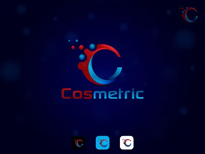 Cosmetric - Health Care Industry Logo Design abstract logo branding circle logo combination mark logo creative creative logo design graphic design health care logo logodesign modern logo vector