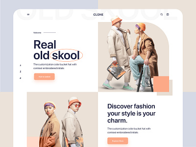 e-commerce web landing page design ecommerce fashion fashionlandingpage landing page landing page design landingpage minimal modern design ui uiux webdesign