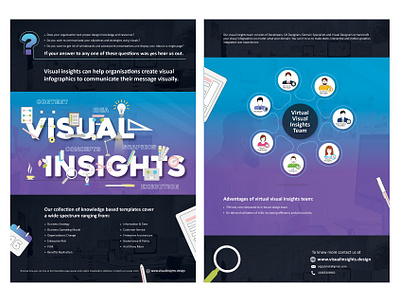 Visual insight poster_Version 1 adobe illustrator concept digitalart illustraion illustration