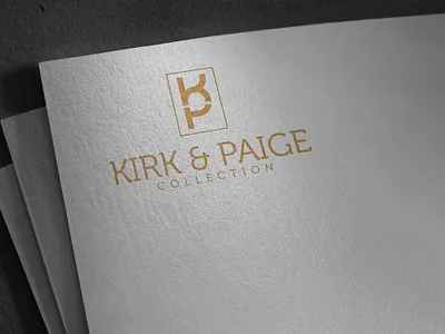 KIRK & PAGE artist artistic collection gallery kp logo monogram