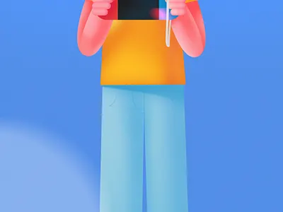 JIALIN-Illustration design art design girl illustration landscape light love nature travel web