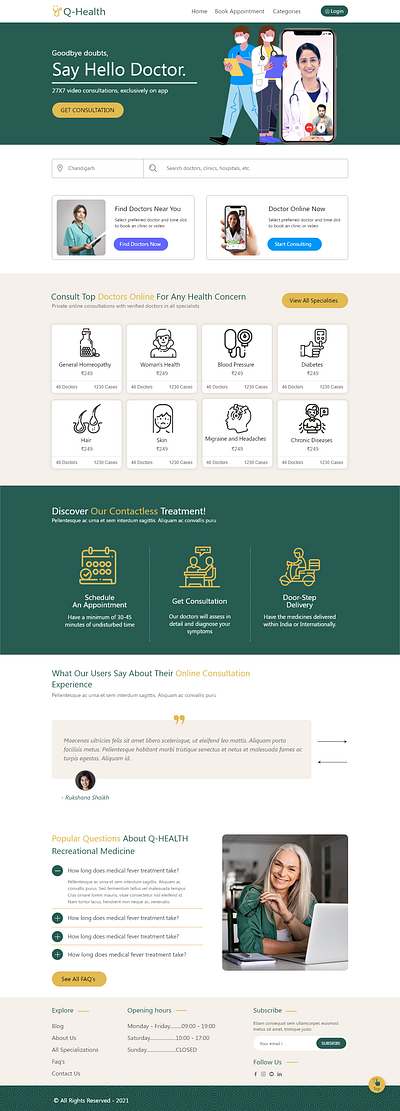Web 1920 1 animation app book appointment consultancy design flat illustration inspration minimal typography ux web