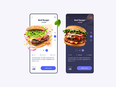 Food Delivery App 2 app app design branding burger delivery delivery app delivery app design design food food app illustration ui ui design ux