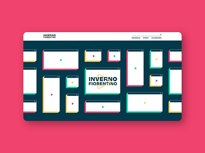 Inverno Fiorentino - Motion intro animation motion motion graphics motiongraphics ux webdesign website