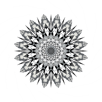 Light design digital art digital painting graphicdesign illustration logo mandala mandalaart minimal