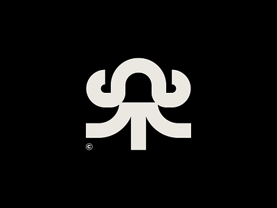 OctoPush abstract branding dubrovnik logo logo design logo designer logomark mark minimal octopus simple symbol vector