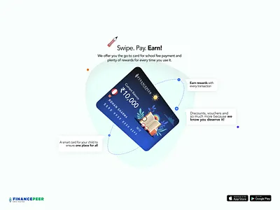 ~ Card UI ~ card card design edtech finance kids kids wallet ui uiux wallet website