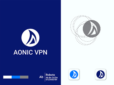 Aonic vpn branding design icon iconic logo logo logo design logo folio logo icon logo mark logos logotype minimal minimalist logo new logo vpn logo