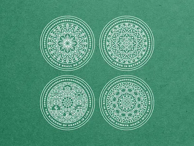 Bible Studies (Core Christianity) badge bible bible design branding design engraving etching illustration logo peter voth design vector