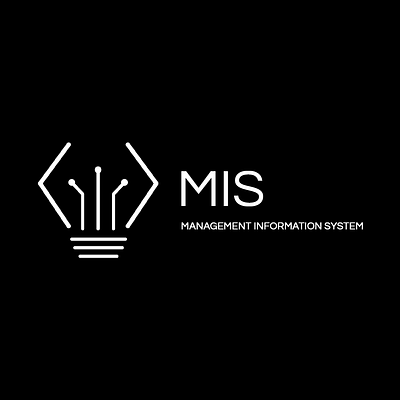 MIS Department art branding computer corporate department design illustration logo management information system management system minimal