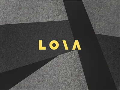 L O \ A behance behance project brand design brand identity branding branding and identity figma figma design light yellow logo logo design personal brand personal branding personal logo portfolio yellow yellow logo