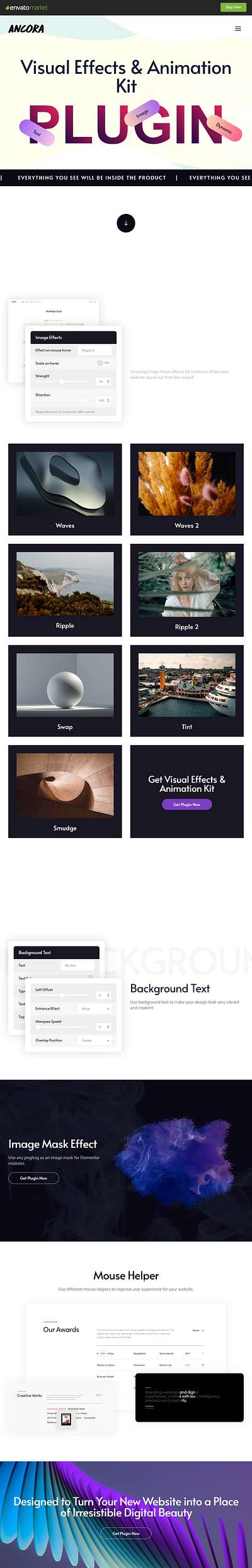 Visual Effects & Animation Kit for Elementor animation design animation kit elementor elementor pro plugin