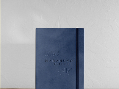 What-If Series: Marahuyo Coffee Planner (in Blue) art blue branding coffee coffee shop design logo marahuyo marahuyo coffee merchandise minimal notebook planner planner template planners stationery