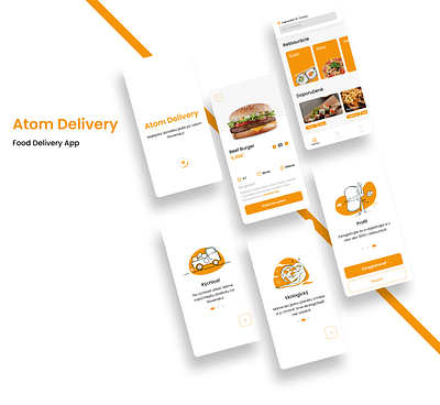 Food Delivery App food food delivery food delivery app mobile mobile app mobile design mobile ui slovak slovakia ui